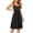 *Black, variant on Women's Square Neck Empire Waist Tank Dress , Summer Built-in Bra A-Line Midi Dress For Women,Ladies' Sleeveless Sundress with Pockets,Black,S-3XL