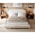 thumbnail image 6 of Premium Queen Size Lift Up Storage Bed with Modern Thick & Smooth Headboard, Performance Fabric Upholstery - Hydraulic Lifting Underneath, Ample Storage Space, Boho, Free Assembly, 6 of 18