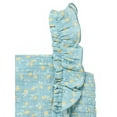 thumbnail image 5 of Modern Moments by Gerber Toddler Girl Smock Ruffle Wide Leg Romper, Sizes 12M-5T, 5 of 7