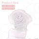 thumbnail image 2 of Borde de Organza Plisado con Volantes de 5.5" x 5.5 Yardas, Cinta de Encaje Plisado Iridiscente para Manualidades de DIY, Vestido, Ropa, Regalo de Boda, Decoración del Hogar, Blanco, 2 of 6