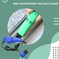 thumbnail image 3 of relayinert Keyboard Vacuum Portable Mini USB Interface Cute 10W 5V Detachable Quiet Running Window Drawer Duster Dust Remover Dark Blue, 3 of 6