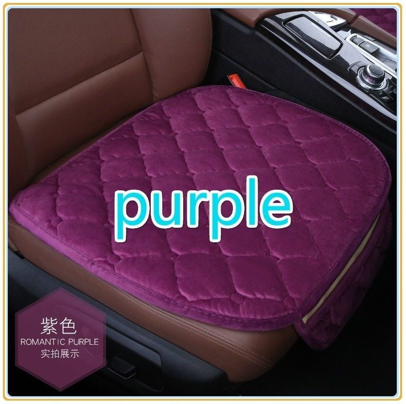 Breathable Non-slip Pure Linen Car Seat Cushion - Universal Fit