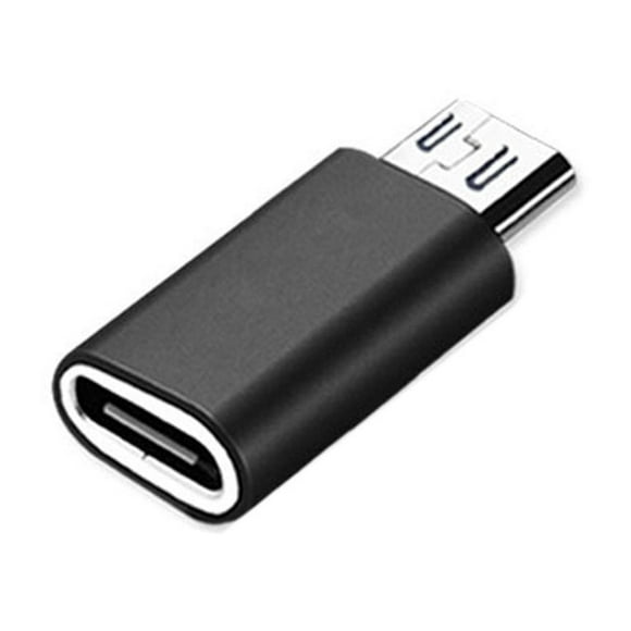 Guardoinrt Mini Type-c Femelle vers Micro USB Femelle Adaptateur Téléphone USB 3.0 Alliage d'Aluminium Convertisseur USB-C