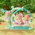 thumbnail image 2 of Calico Critters Deer Babies Floral Swing Set, Set of 3 Collectible Doll Figures with Swing Accessory, 2 of 5