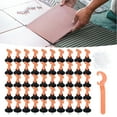 thumbnail image 4 of Tile Leveler, Tile Leveling System PP Stainless Steel Easy Installation  For Floor For 5-17mm Thick Tiles For Wall, 4 of 8