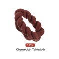 thumbnail image 3 of Uxcell 10Ft Cheesecloth Table Runner 35 x 118 Inch Rustic Gauze Tablecloth, Terracotta, 3 of 6