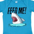 thumbnail image 4 of Inktastic Feed Me with Shark Head Boys or Girls Baby Bodysuit, 4 of 5