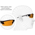 thumbnail image 2 of Gafas de relajación SafetyBlue Sleep Savior Red Blocking, 2 of 2