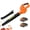 Orange, variant on Cordless Leaf Blower - 20V Electric Leaf Blower with 2 X 2.0Ah Batteries and Charger, 3 Speed Mode, Lightweight Battery Powered Leaf Blowers for Lawn Care, Blowing Leaves and Dust, etc.