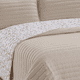 thumbnail image 1 of Juego Edredón Ligero Queen Size Doble Vista Crema Hudson & Main Washed 85 GSM Quilt Crema Queen, 1 of 4