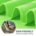 thumbnail image 6 of PiccoCasa Microfiber Quick Dry Sand Free Beach Travel Towel 30"x60" Light Green, 6 of 7