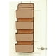 thumbnail image 3 of Organizador Colgante de 4 Bolsillos Simple Houseware para Puerta, Beige, 3 of 4