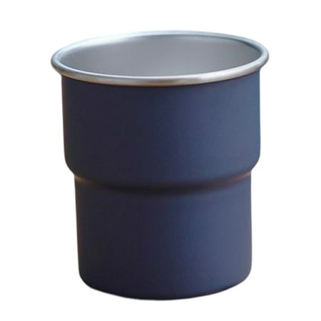 

EDFRWWS Camping Water Cup Stackable Stainless Steel Outdoor Coffee Beer Cup (Royal Blue)