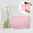 thumbnail image 7 of Unique Bargains Bubble Cloud Cosmetic Bag Zipper Checkered Makeup Bags for Lipsticks Pink, 7 of 7