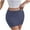 Navy, variant on THDHVS Women's Skirts,Skirts for Women Trendy,Women's Summer Fashion Solid Color Elastic Waist Short Skirt Red S