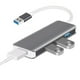 thumbnail image 2 of Hub Usb Usb 3.0 A Tipo C Ultra Slim 4 Puertos, Soporte Otg Levamdar 5 Gbps, 2 of 7