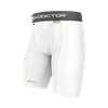 Shock Doctor 220 Core Compression Short with Cup Pocket, Boys L, WHITE