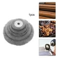 thumbnail image 4 of MYG Crimped Stainless Steel Wire Wheel Brush Bench Grinder Abrasive 4-12inch, 4 of 9