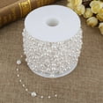 thumbnail image 5 of Pearl Garland,60m/roll Grinding Pearl Wire Pearl Bead String Pearl Wire Beads Maximized Efficiency, 5 of 5