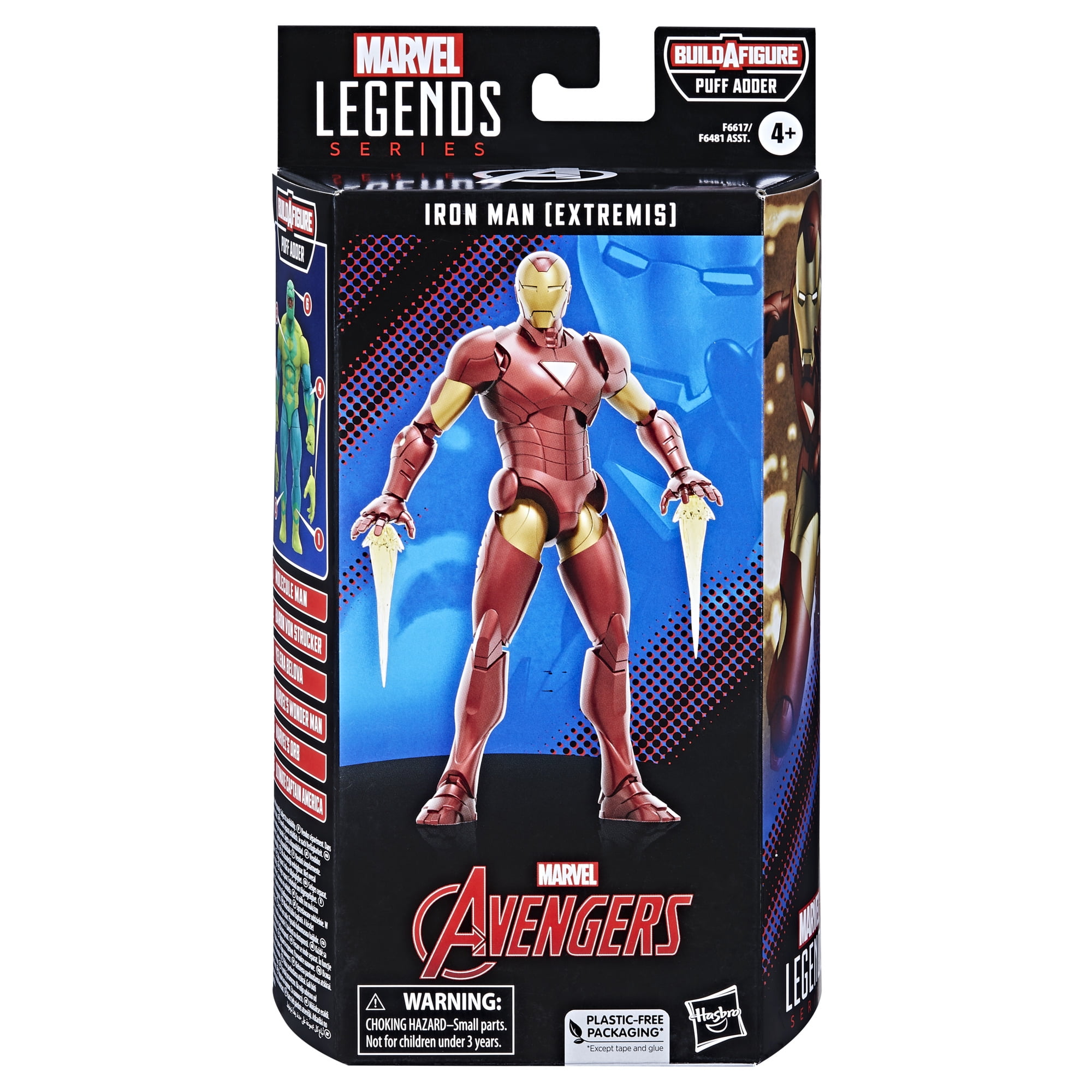 Hasbro Marvel Legends Series: Iron Man (Extremis) Marvel Classic Comic Action Figure (6”)