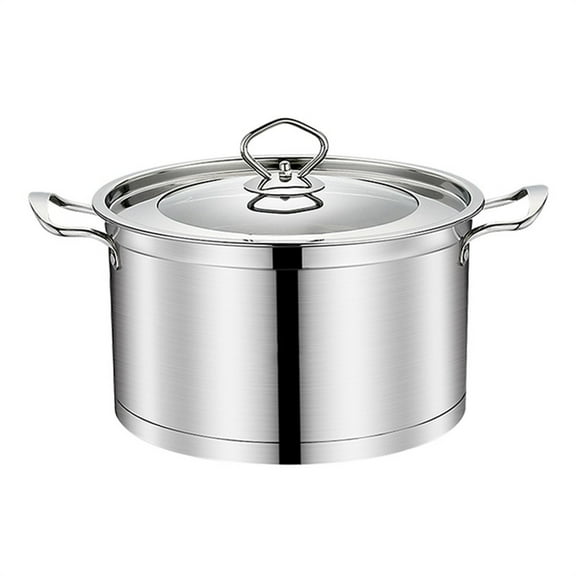 Stainless Steel Soup Pot Stockpot Cooking Pots for Induction Cooker Gas Stove
