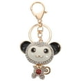 thumbnail image 1 of EeaseCA Small Monkey Keychains Decorative Key Rings Cartoon Monkey Keychains Metal Keychain Decors, 1 of 8