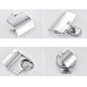 thumbnail image 5 of 2 Pedazos Accesorio en Pared de Hardware de de Metal de Toallero + Sostenedor de Papel, 5 of 9