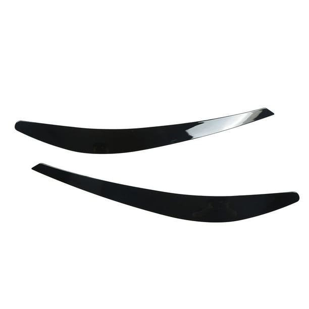 Ceja para faros de coche, 2 piezas, párpados para cejas, cubierta para párpados de faros, párpados de faros probados y confiables