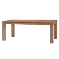 thumbnail image 2 of NPD Furniture Bedford 75" Rectangular Wood Dining Table in Brown, 2 of 8
