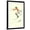 Black Frame, variant on Art.com Graceful Lady Skiing Moguls Art Print, 12" x 18"