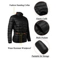 thumbnail image 6 of SAYFUT Men's Down Winter Packable Jacket Big & Tall Sizes M-4XL Outwear Jacket Coat Black/Blue/Gray, 6 of 8