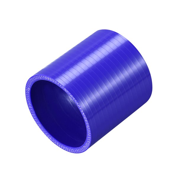 63mm 2.48" ID Recto Silicona Acoplador Tubo para Coche 76mm Azul