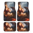 thumbnail image 1 of Disketp Lava Dragon for Crystal Velvet Car Mats Four-Piece Set,All-Season Automotive Protection, Vehicles, Cars, Trucks, and SUVs,Anti-Slip Design, 1 of 7