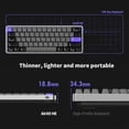 thumbnail image 3 of Teclado para juegos nuphy Air60 HE Magnetic Switch 61 teclas con cable, 3 of 9