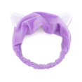 thumbnail image 1 of Diadema De Orejas De Gato Lindas Lavado De Cara Elástica Para Mujer, 1 of 4