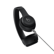 Beats Solo 4, MUW23LL/A, Wireless Bluetooth On-Ear Headphones, Apple & Android Compatible, Headphones, Black, 1 Piece Count, (1 Multipack Quantity)