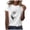 Black, variant on Womens Summer Crew Neck Short Sleeve Tops Butterfly Insect Graphic Print Tees Casual Fashionable Style Apparel T-Shirts