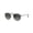 Polished Black Frame | Grey Gradient Lens, variant on RB3447N ROUND FLAT LENSES Round Shape Sunglasses Polished Arista Gold Frame | G-15 Green Lens 50mm
