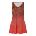 thumbnail image 3 of Vestidos de Verano con Cuello en V para Mujeres 2025 Casual con Bolsillos Boho Beach Camisetas Vestido Tanque Suelto, 3 of 7