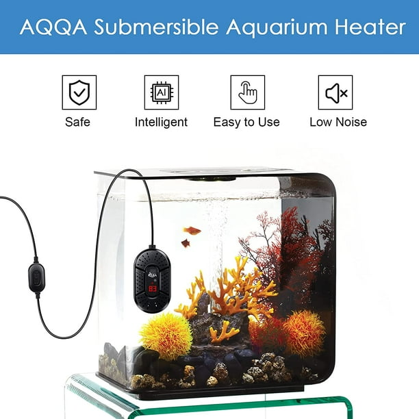 15W 25W 50W 75W 100W Small Aquarium Heater Submersible Aquarium