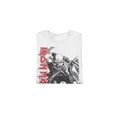 thumbnail image 3 of Iron Maiden - Trooper Jumbo Print Unisex T-Shirt - White - Small, 3 of 6