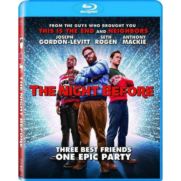 The Night Before (Blu-ray), Sony Pictures, Comedy