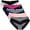 Bla/Dpin/Che/Bei/Str, variant on BeautyIn Women's Comfort Panties Underwear Cotton Hipster 5 Pack