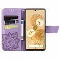 thumbnail image 3 of TECH CIRCLE For Google Pixel 9 Pro/Pixel 9 Case,Butterfly Embossed PU Leather Anti-Scratch Folding Wallet Case Card Slots Elegant Stylish Shockproof Cover for Google Pixel 9 Pro/Pixel 9,Lightpurple, 3 of 7