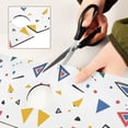 thumbnail image 6 of Yayeee Faucet Mat for Kitchen Sink 14.7" Diatomite Long Splash Guard Pad, Colorful Geometric, 2 Pack, 6 of 7