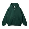 Tosmy Hoodies For Men 2024 Autumn Winter Malewear Plus Thickened Solid
