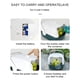 thumbnail image 5 of Con asa de seguridad fácil de operar interesante fabricante de burbujas máquina automática de burbujas soplador de burbujas portátil operado por USB para fiestas, 5 of 7