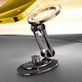 thumbnail image 1 of Soporte para teléfono de coche Smolink Tesla, totalmente metálico, magnético, beige, 1 of 7