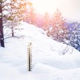 thumbnail image 1 of Teissuly Winter 24cm Snow Meter Hand Made Metal Outdoor Garden Snow Meter Garden Decoration Teissuly WER202311011915, 1 of 4