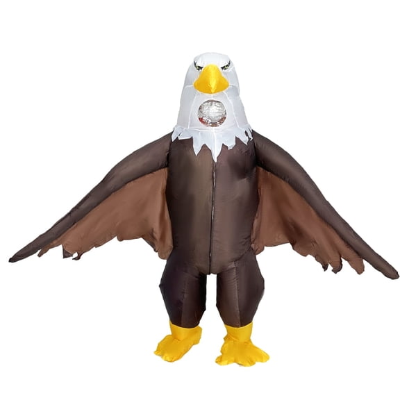 Inflatable Eagle Costume, Inflatable Eagle Costume for Adult Air Blow up Bald Eagle Halloween Costume